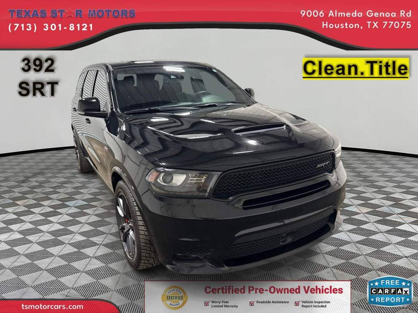 2018 Dodge Durango SRT — SUV — 49,082 mi — Houston, TX