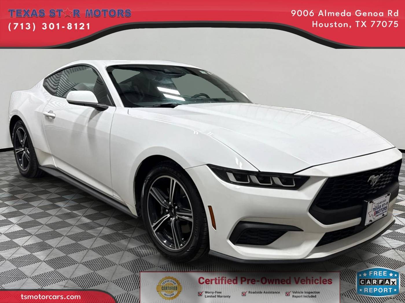 2024 Ford Mustang EcoBoost — Coupe — 51,285 mi — Houston, TX