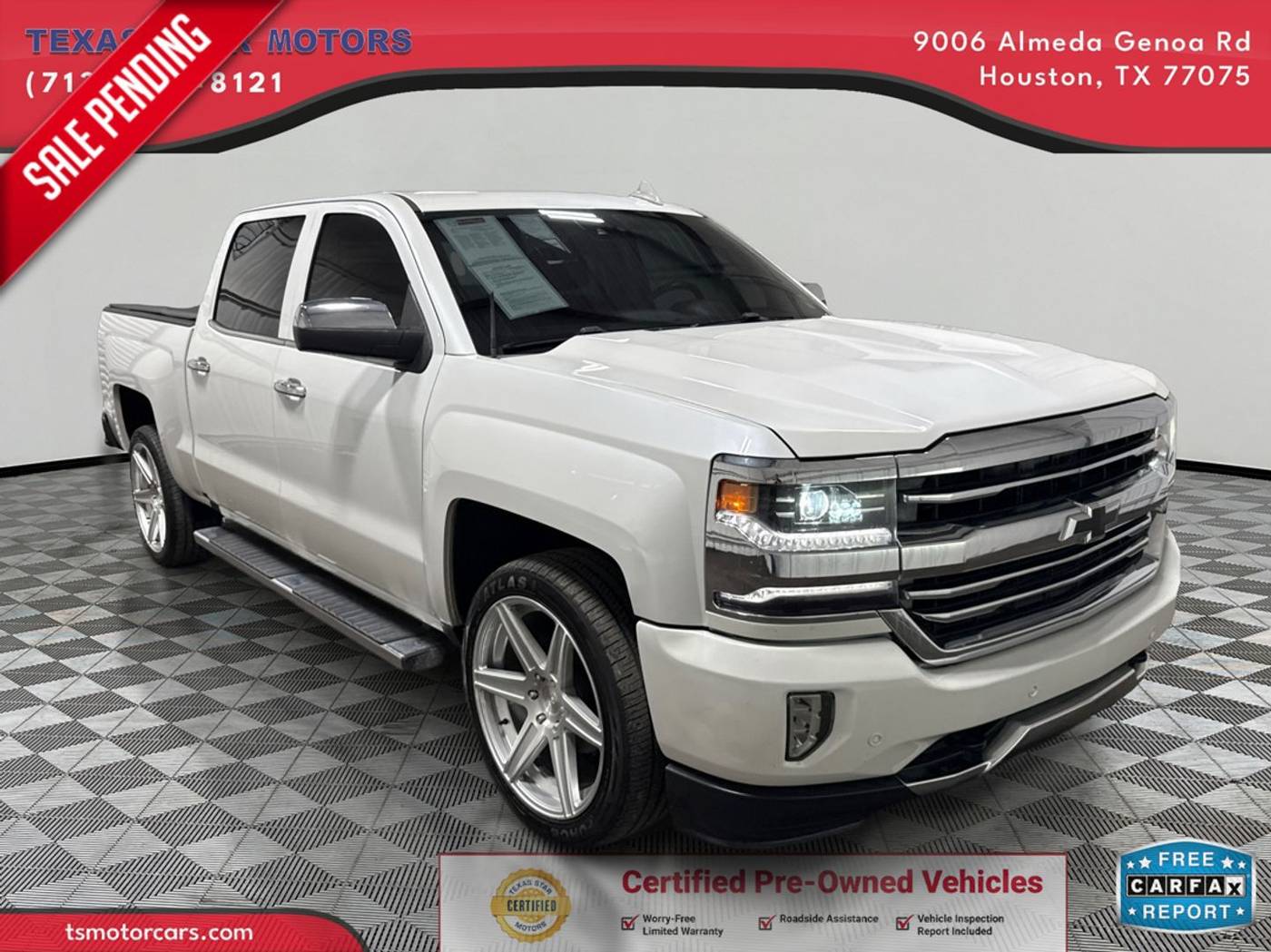 2017 Chevrolet Silverado 1500 High Country — Pickup Truck — 94,744 mi — Houston, TX