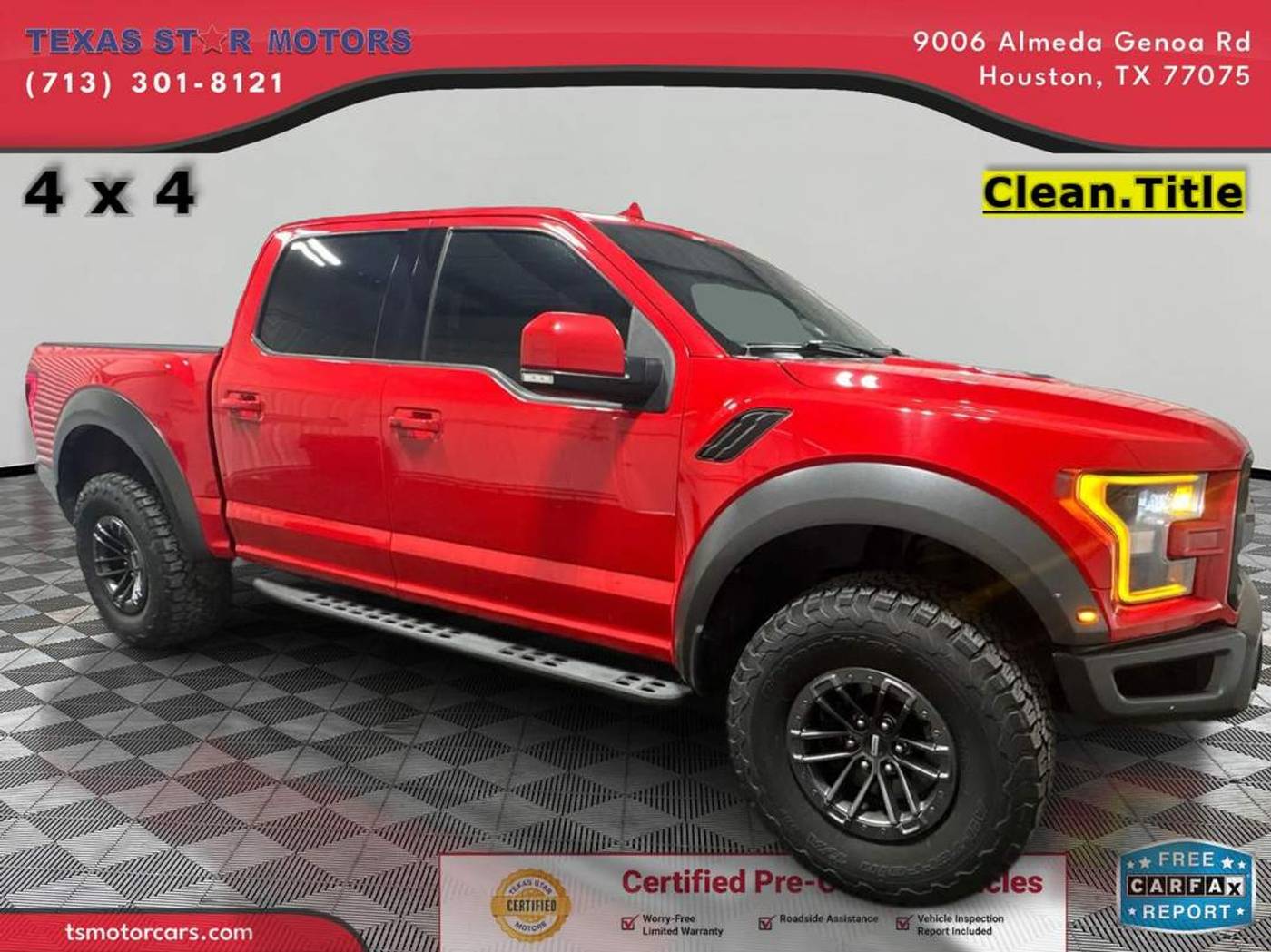 2020 Ford F-150 Raptor — Pickup Truck — 94,403 mi — Houston, TX