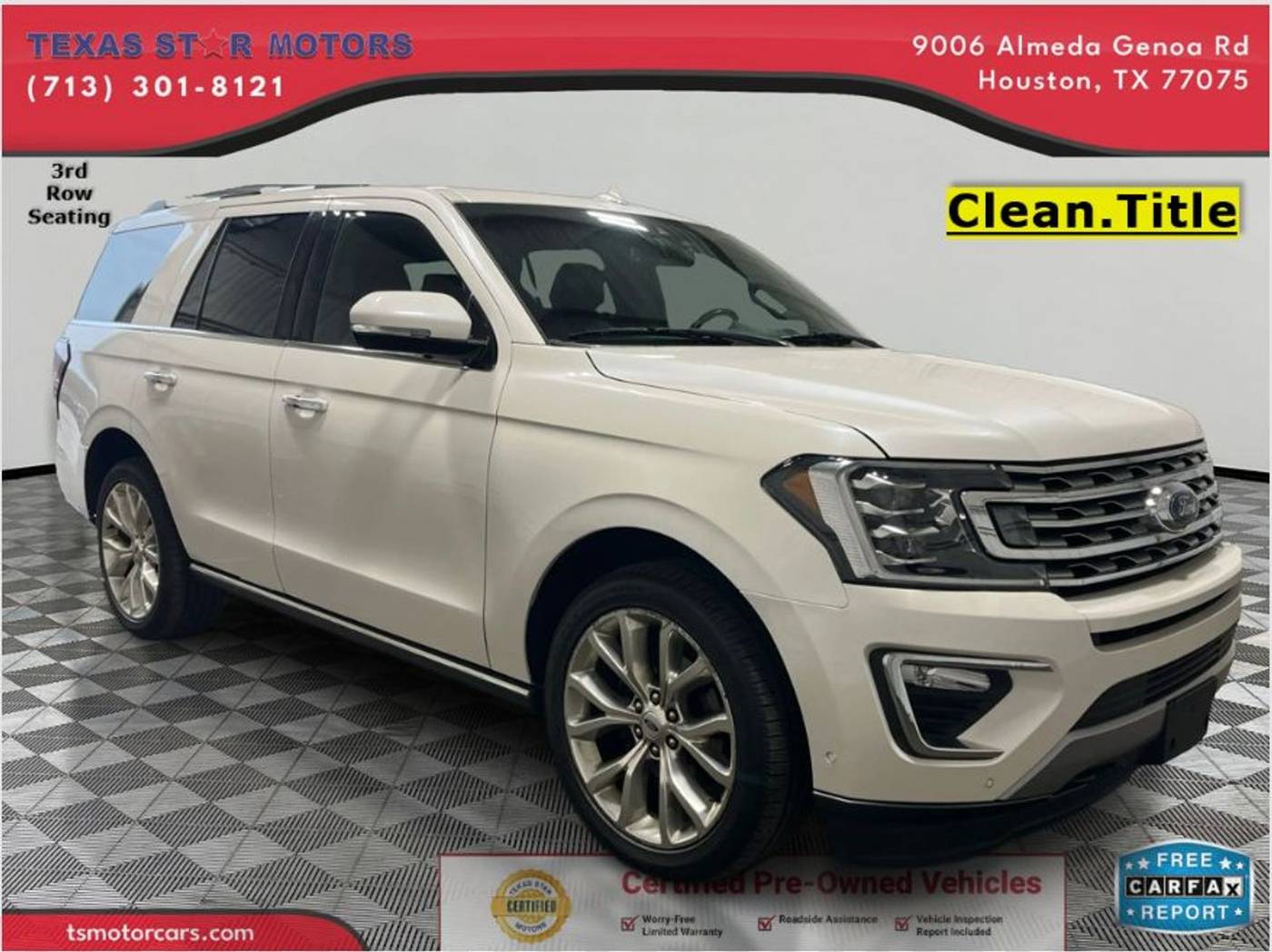 2019 Ford Expedition Limited — SUV — 68,819 mi — Houston, TX