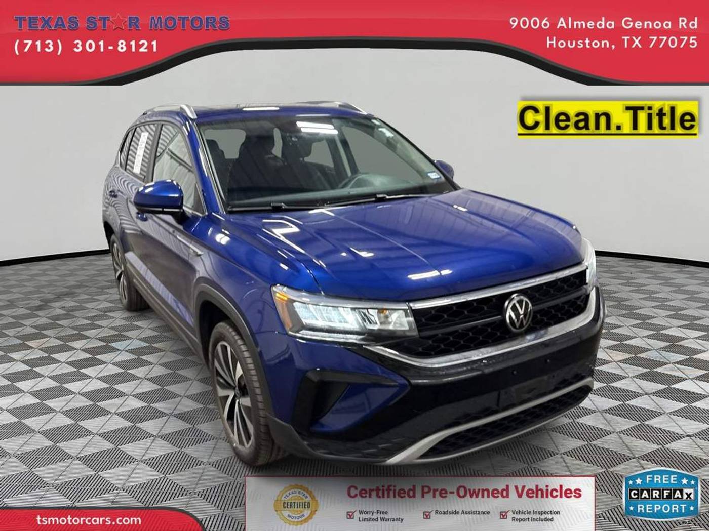 2023 Volkswagen Taos SE — SUV — 79,359 mi — Houston, TX