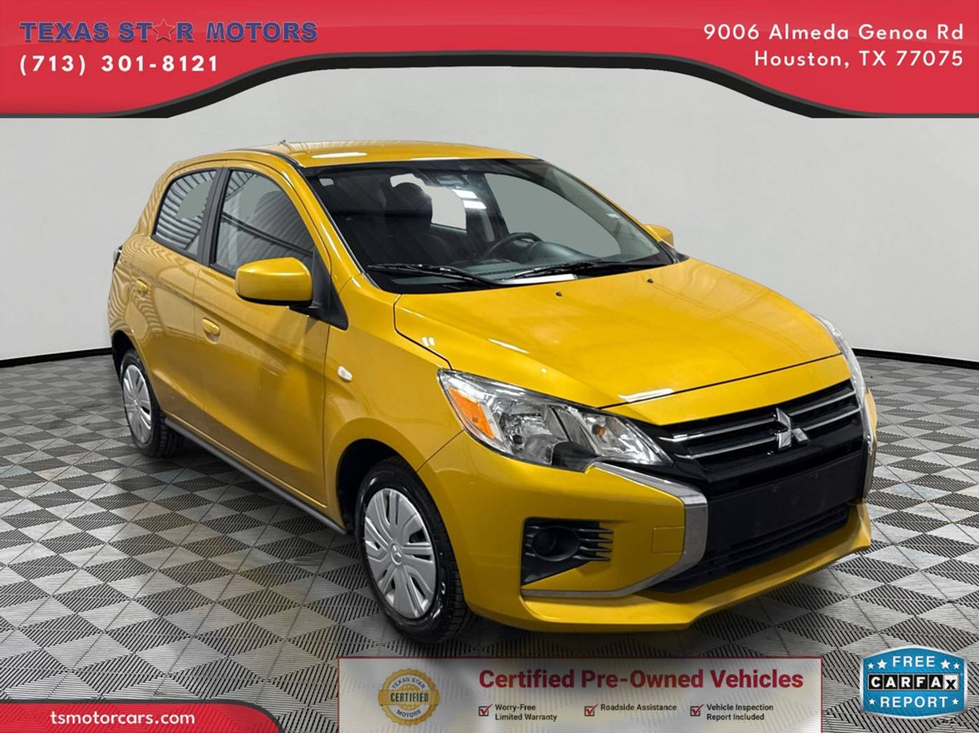 2024 Mitsubishi Mirage ES — Hatchback — 7,101 mi — Houston, TX