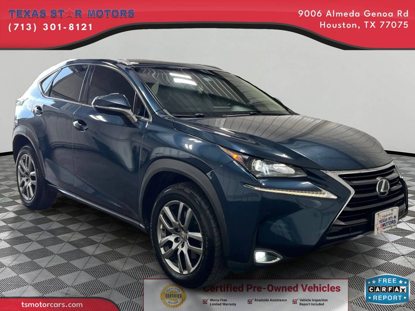 2015 Lexus NX NX 200t — SUV — 57,531 mi — Houston, TX