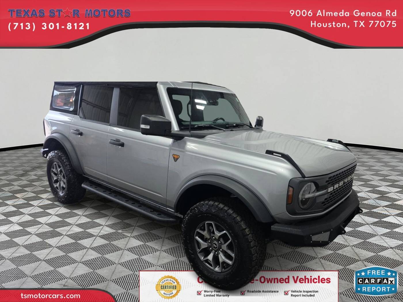 2021 Ford Bronco Base — SUV — 37,570 mi — Houston, TX