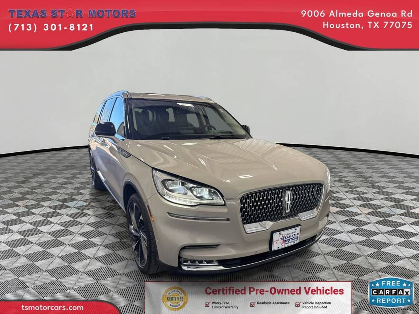 2020 Lincoln Aviator Reserve — SUV — 88,600 mi — Houston, TX