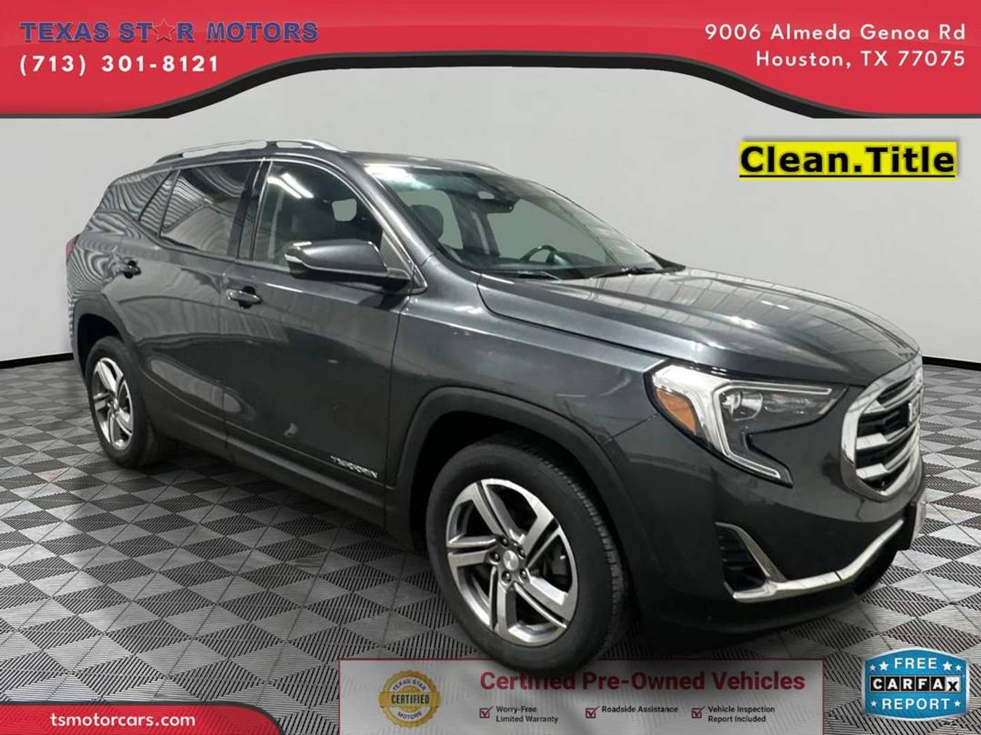 2020 GMC Terrain SLT — SUV — 75,475 mi — Houston, TX