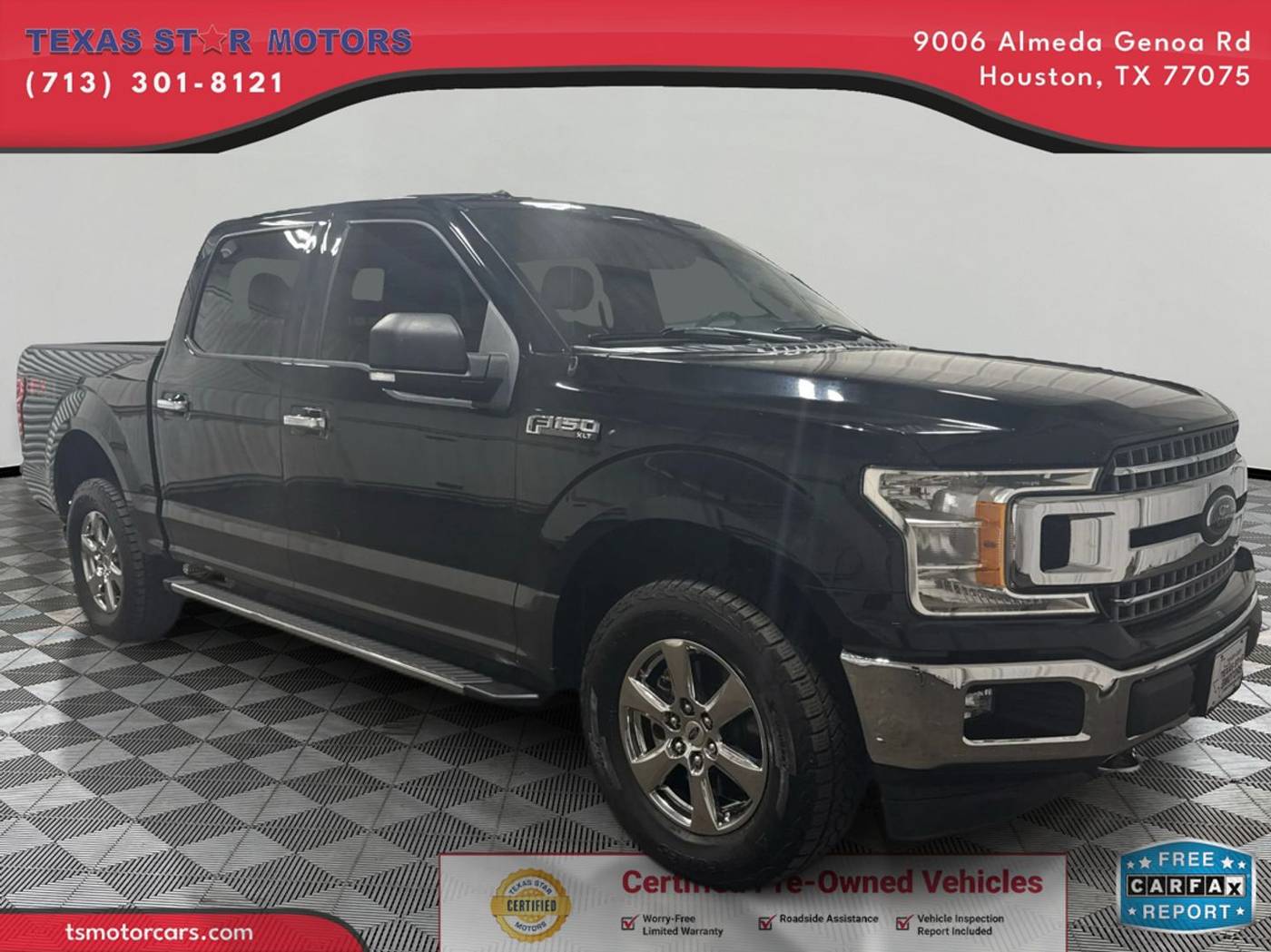 2018 Ford F-150 XLT — Pickup Truck — 82,594 mi — Houston, TX