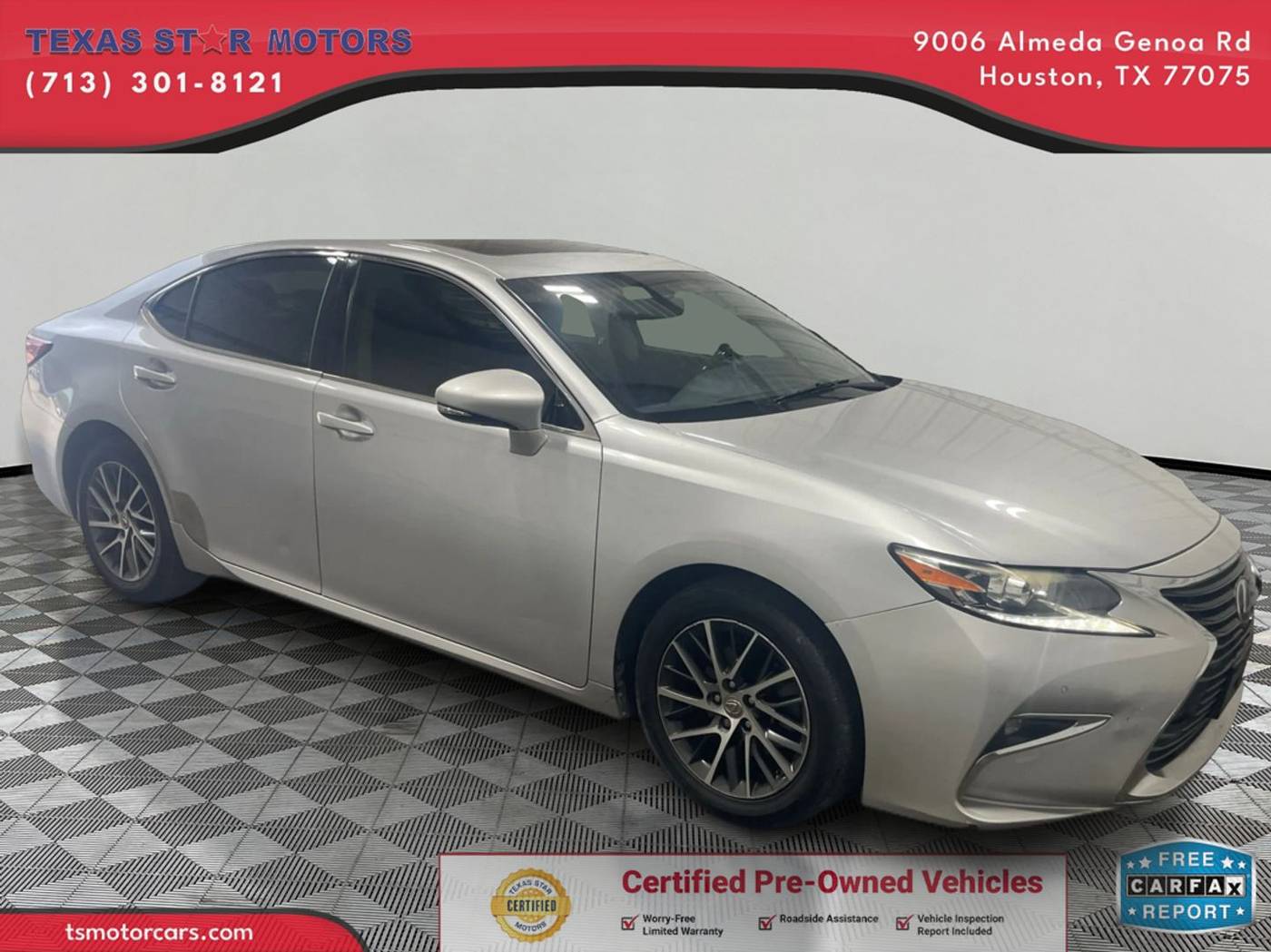 2016 Lexus ES ES 350 — Sedan — 85,496 mi — Houston, TX