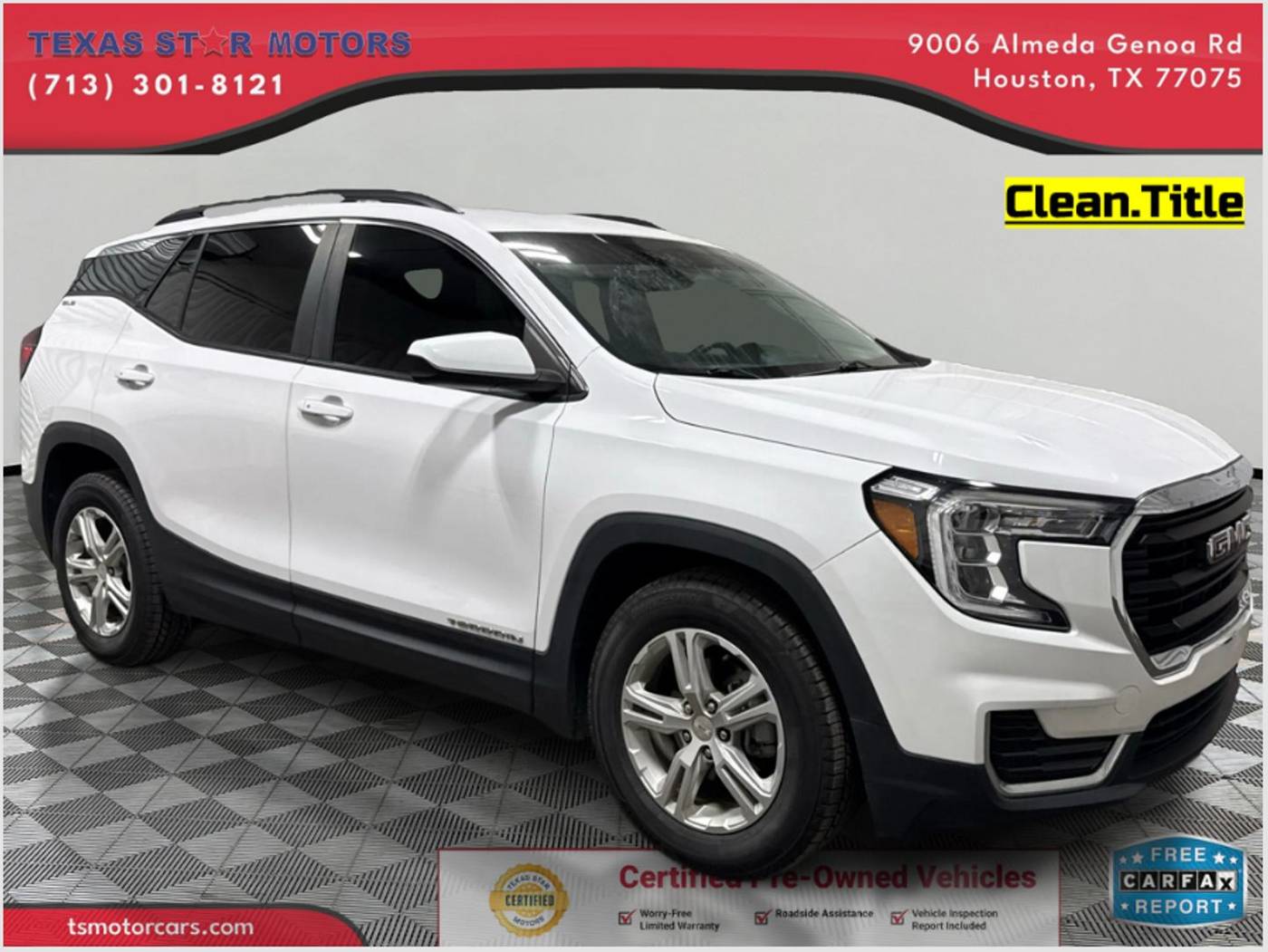 2022 GMC Terrain SLE — SUV — 60,147 mi — Houston, TX