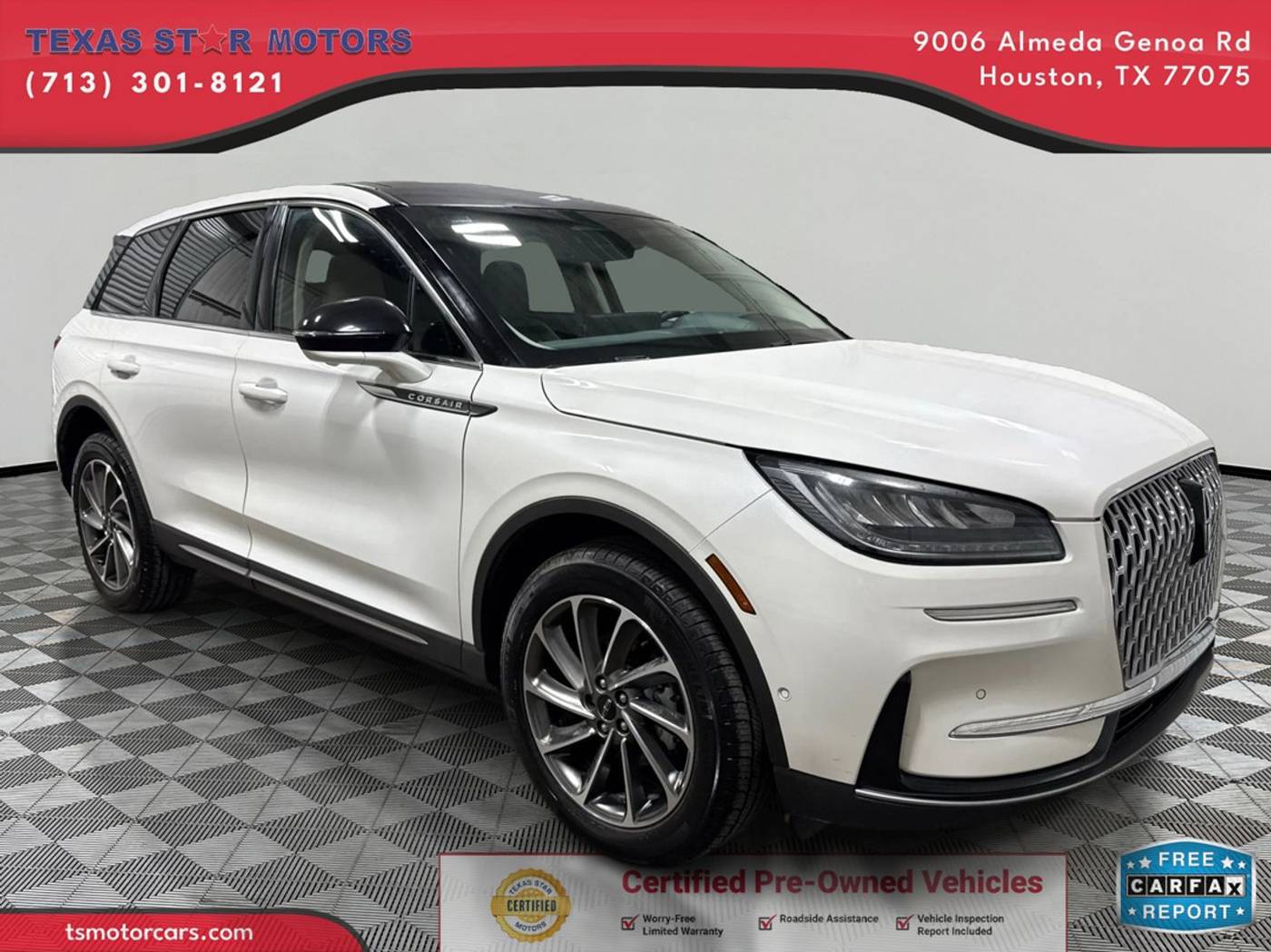 2023 Lincoln Corsair Standard — SUV — 4,854 mi — Houston, TX