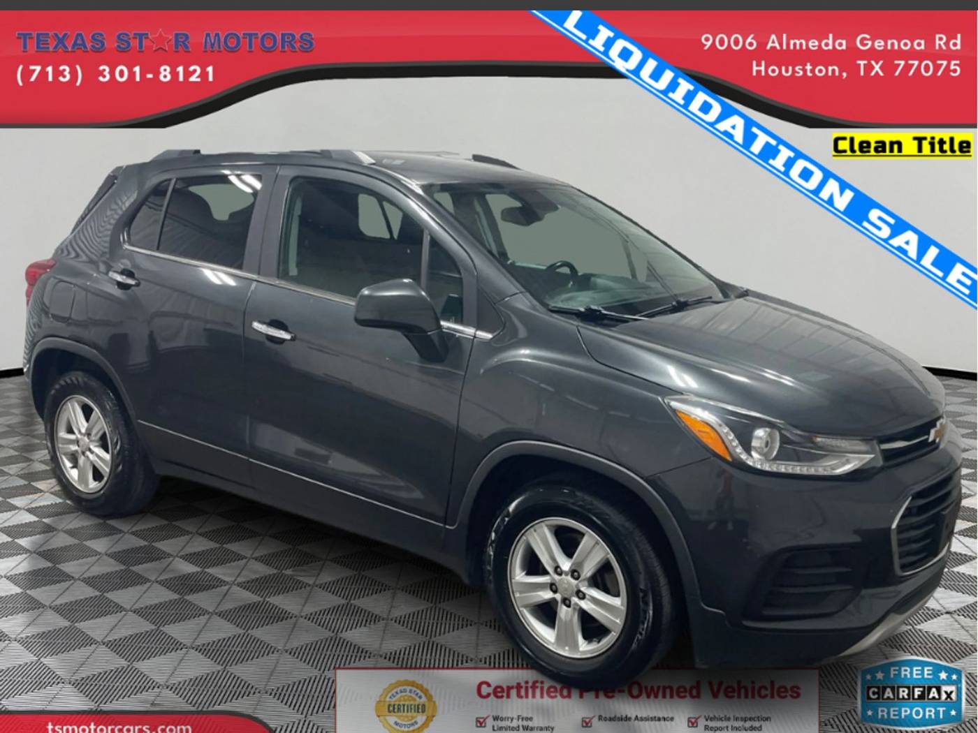 2020 Chevrolet Trax LT — SUV — 37,254 mi — Houston, TX