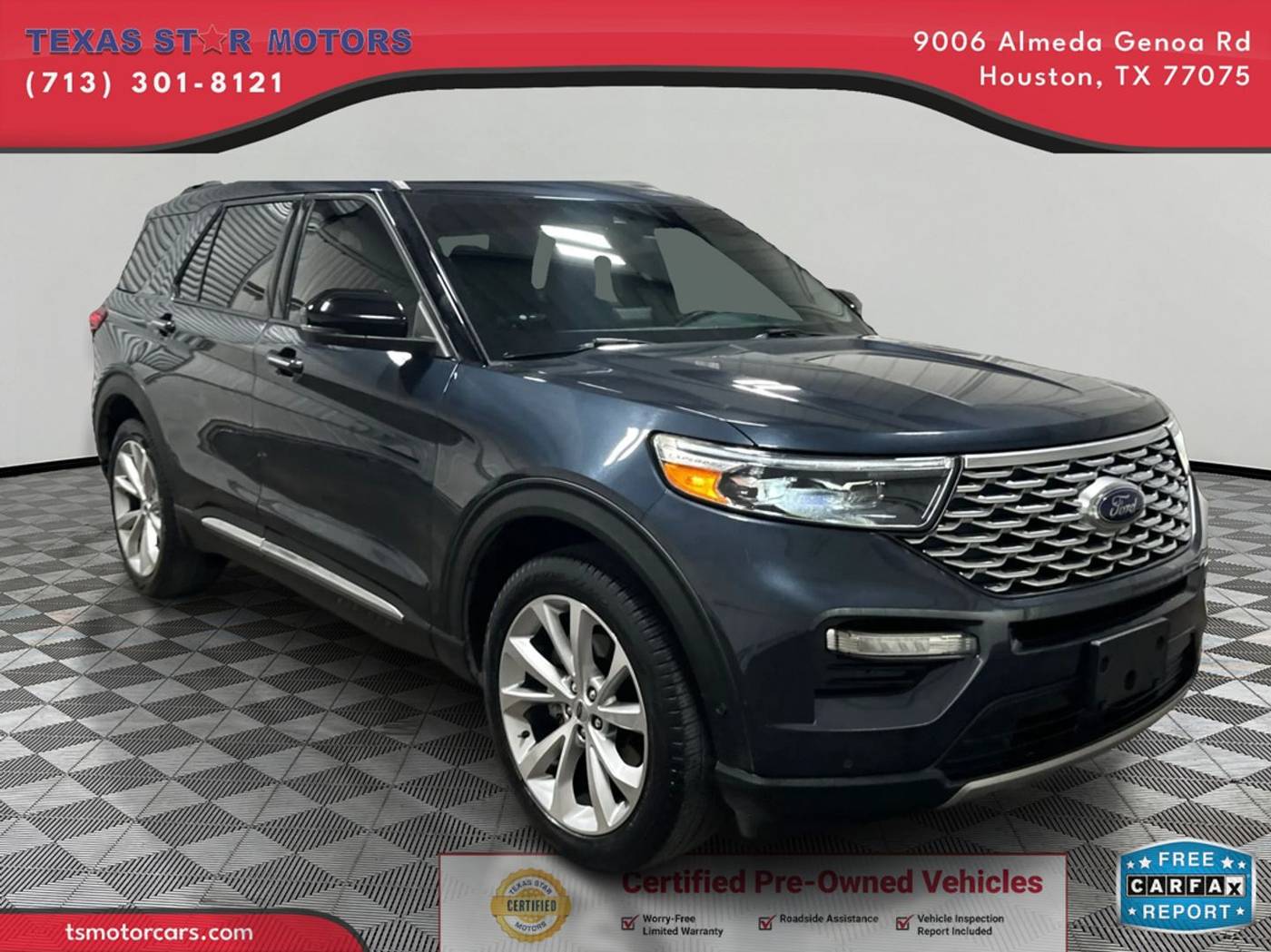 2022 Ford Explorer Platinum — SUV — 56,558 mi — Houston, TX