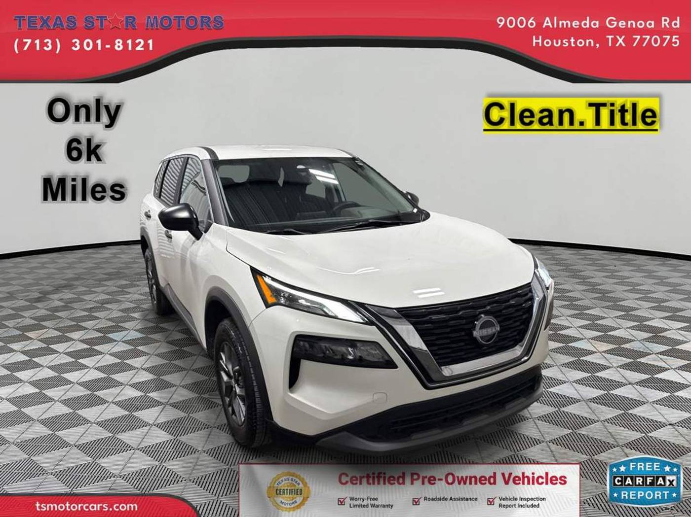2023 Nissan Rogue S — SUV — 6,172 mi — Houston, TX