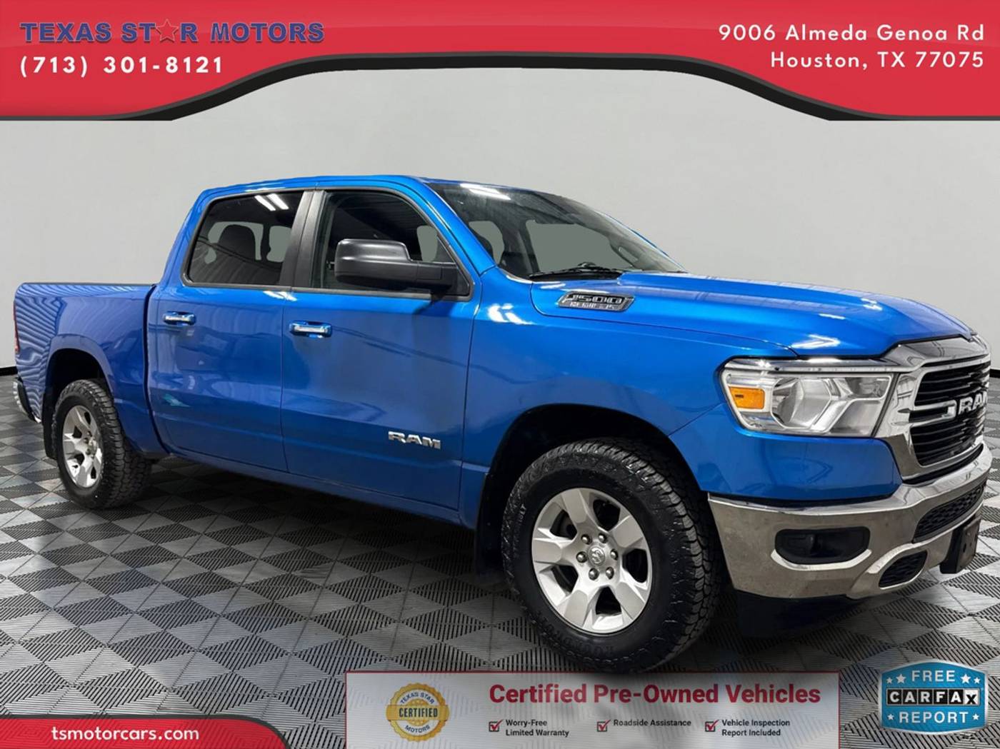 2020 Ram 1500 Big Horn — Pickup Truck — 69,677 mi — Houston, TX