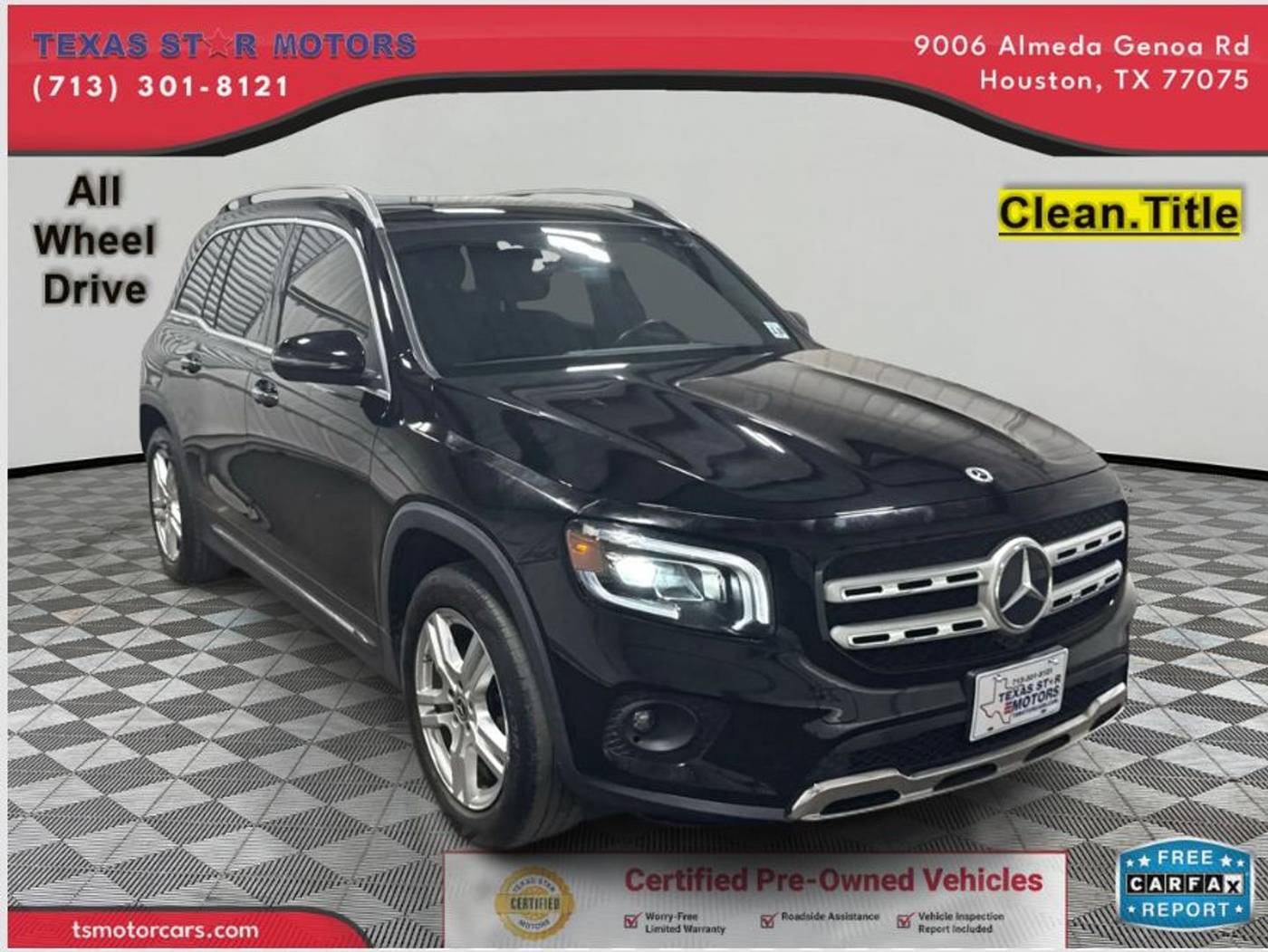 2021 Mercedes-Benz GLB GLB 250 — SUV — 55,610 mi — Houston, TX