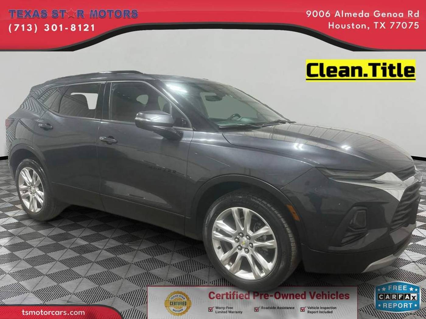 2021 Chevrolet Blazer 3LT — SUV — 17,590 mi — Houston, TX