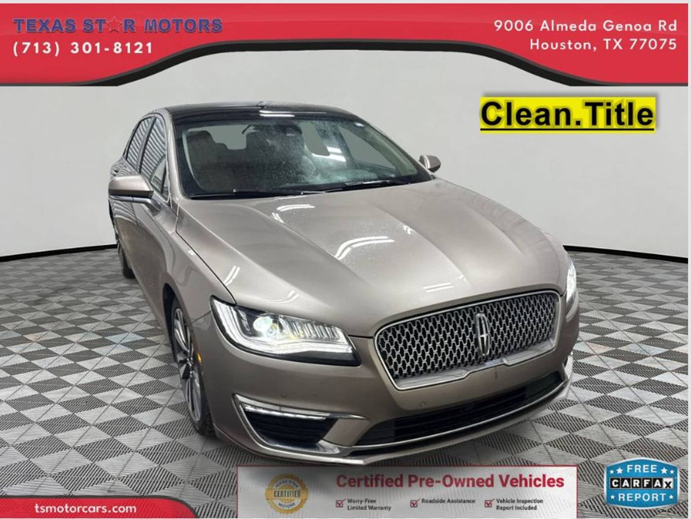 2020 Lincoln MKZ Reserve — Sedan — 53,414 mi — Houston, TX