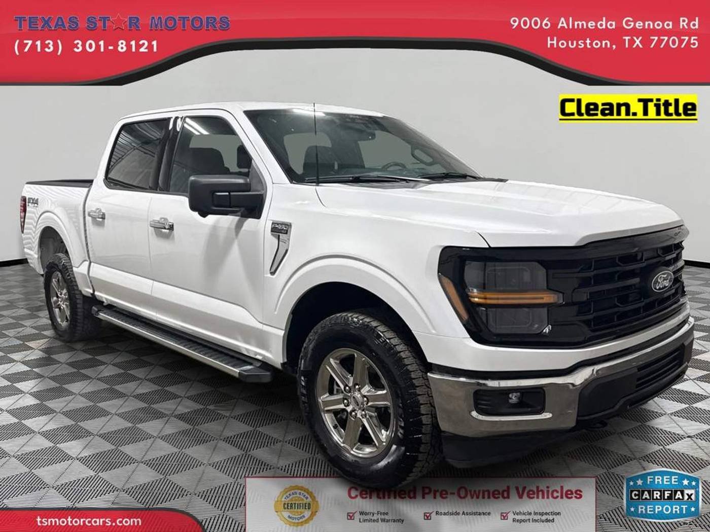 2024 Ford F-150 XLT — Pickup Truck — 27,958 mi — Houston, TX