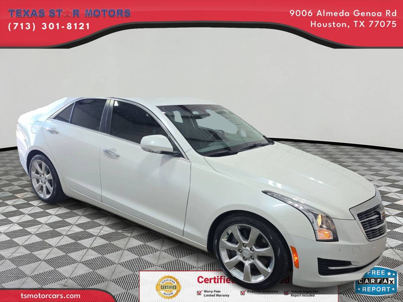 2016 Cadillac ATS Luxury — Sedan — 68,898 mi — Houston, TX