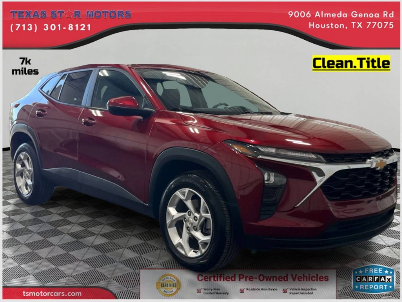 2024 Chevrolet Trax LS — SUV — 2,239 mi — Houston, TX