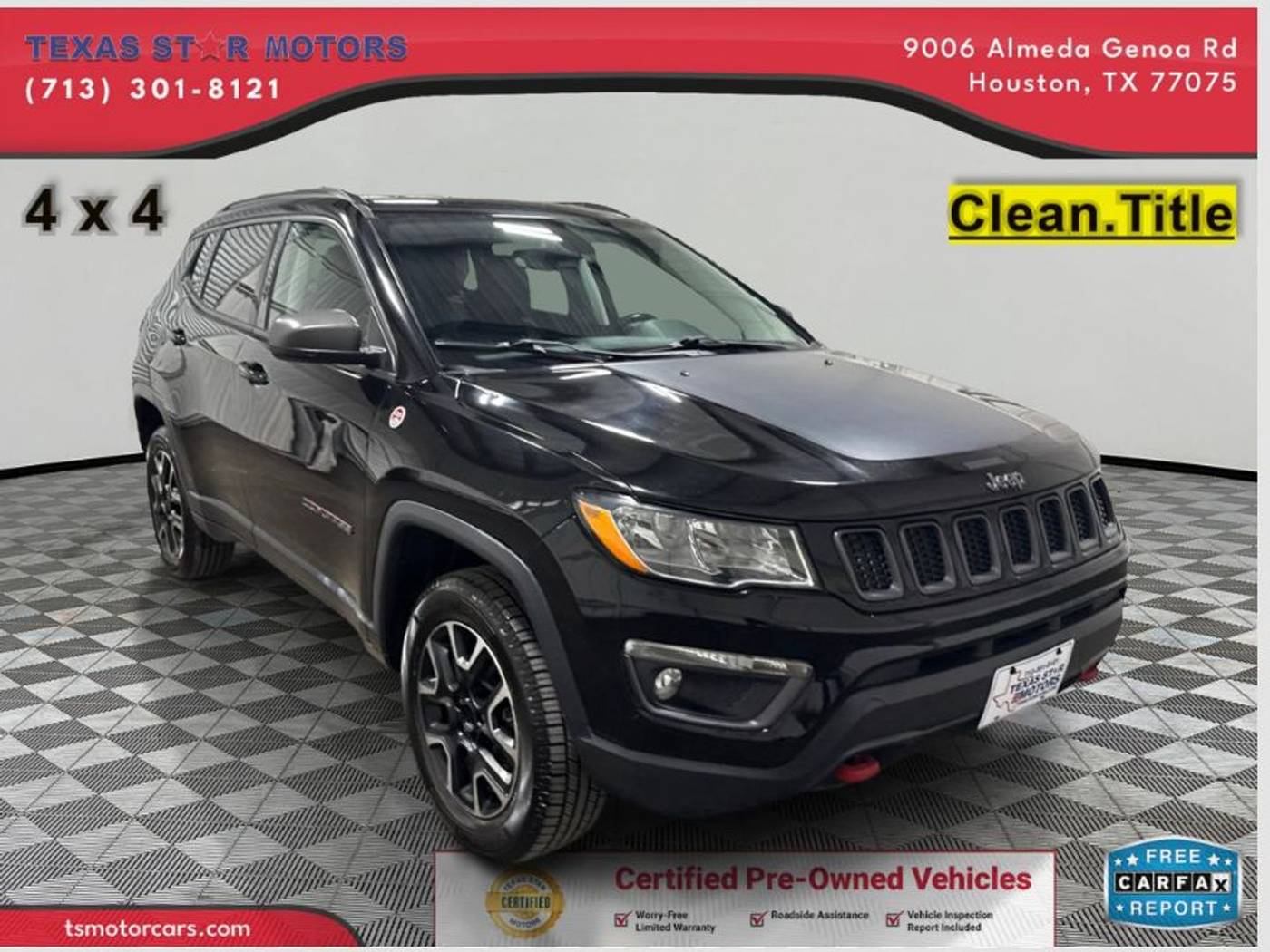 2020 Jeep Compass Trailhawk — SUV — 94,564 mi — Houston, TX