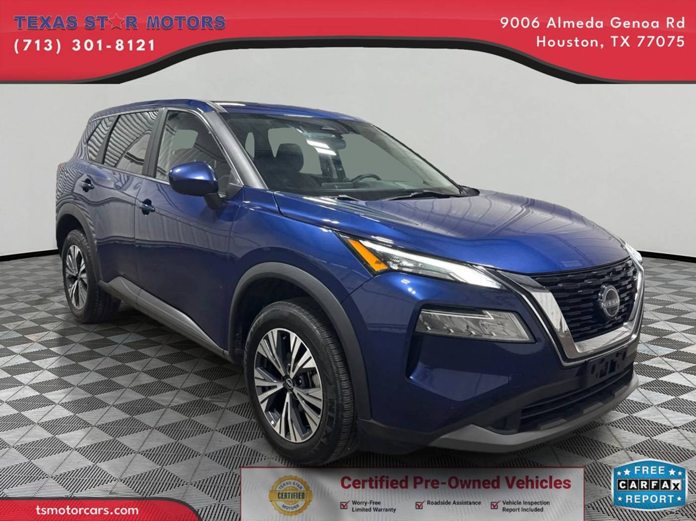 2023 Nissan Rogue SV — SUV — 61,743 mi — Houston, TX