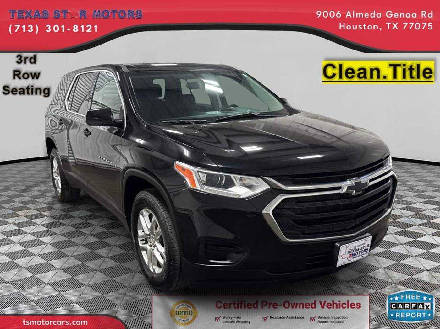 2020 Chevrolet Traverse LS — SUV — 90,997 mi — Houston, TX