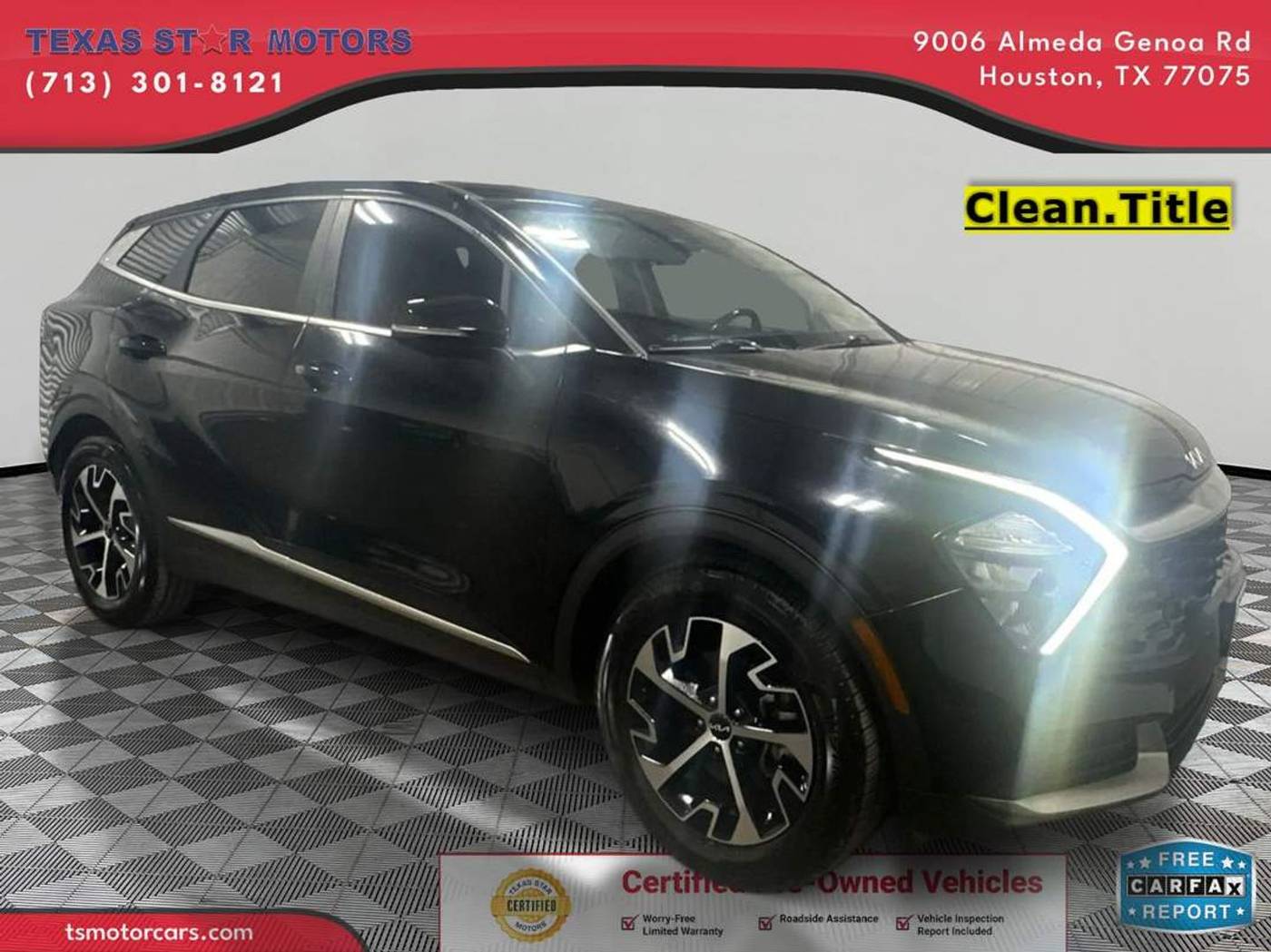 2023 Kia Sportage EX — SUV — 52,126 mi — Houston, TX