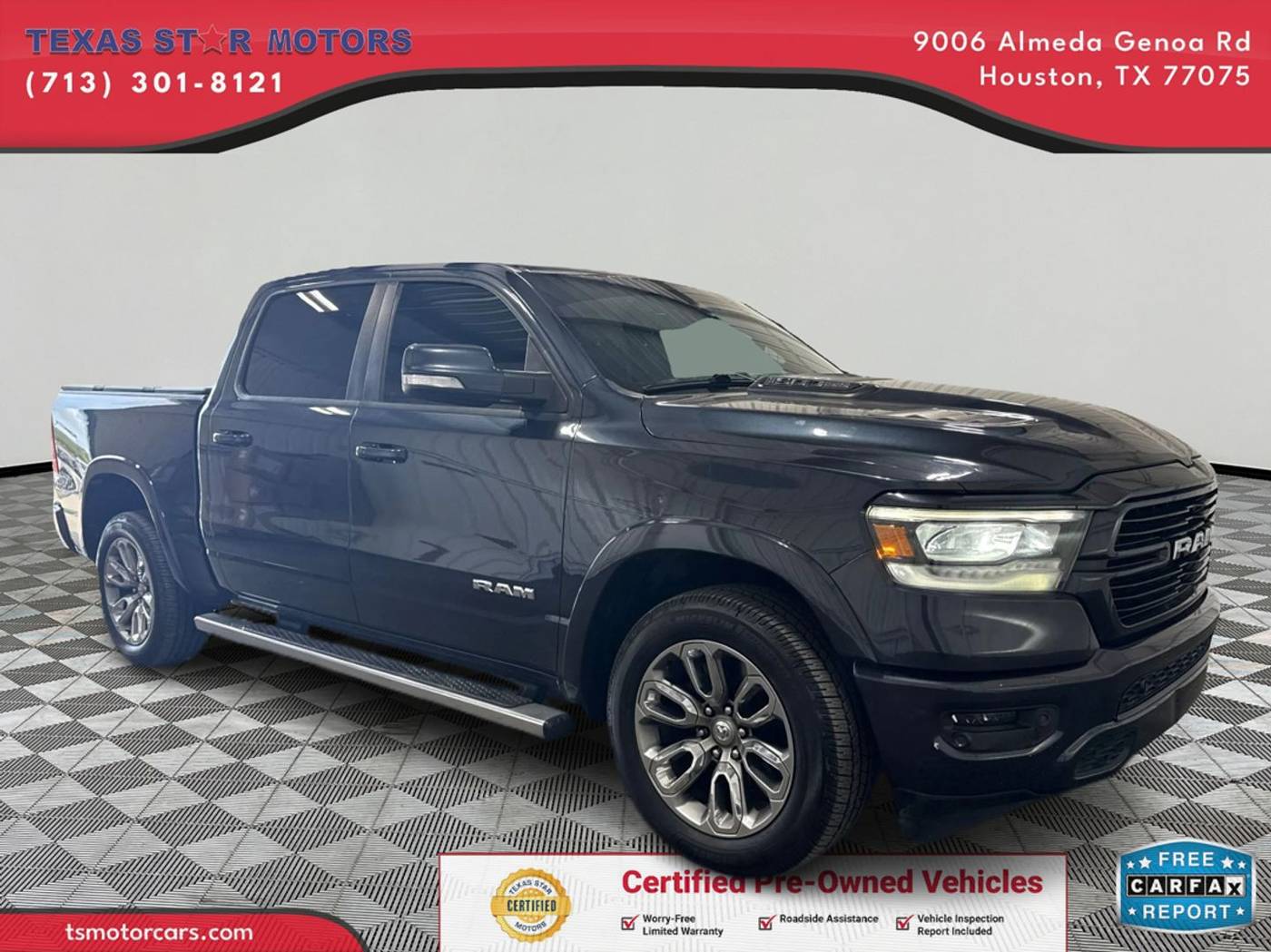 2020 Ram 1500 Laramie — Pickup Truck — 87,940 mi — Houston, TX