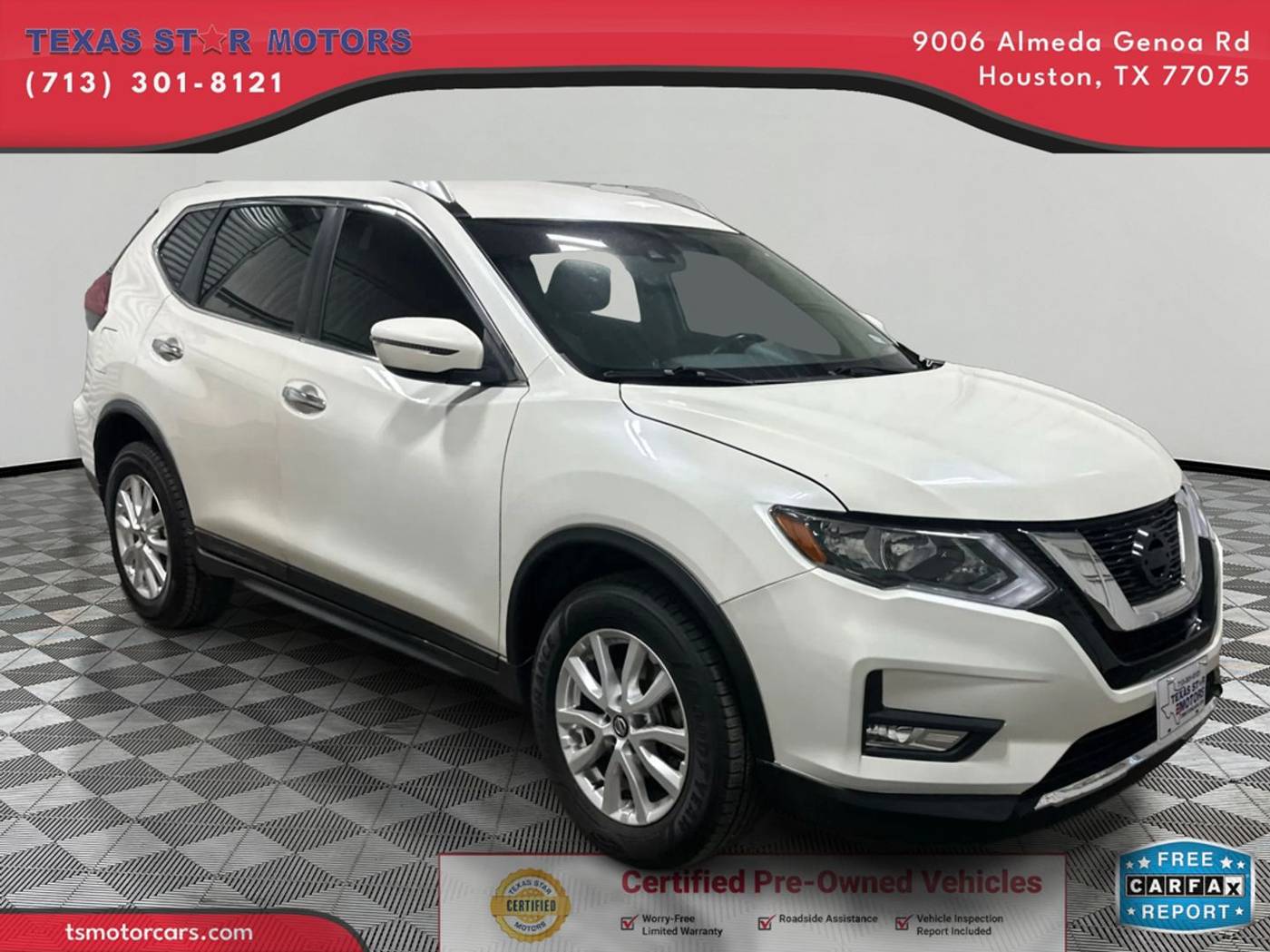 2019 Nissan Rogue SV — SUV — 63,471 mi — Houston, TX