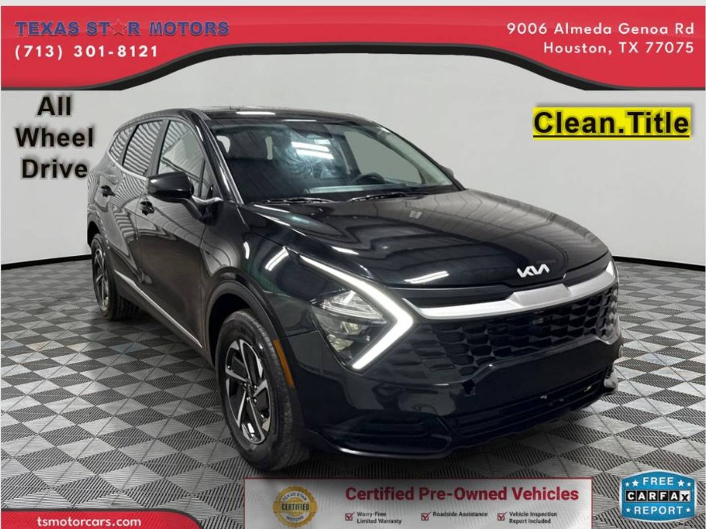 2023 Kia Sportage Hybrid LX — SUV — 35,324 mi — Houston, TX