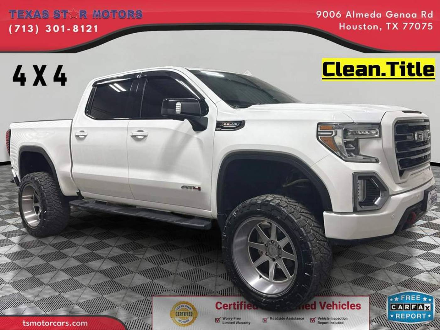 2019 GMC Sierra 1500 AT4 — Pickup Truck — 77,427 mi — Houston, TX