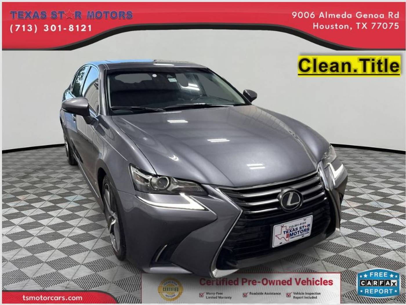 2016 Lexus GS GS 350 — Sedan — 88,917 mi — Houston, TX
