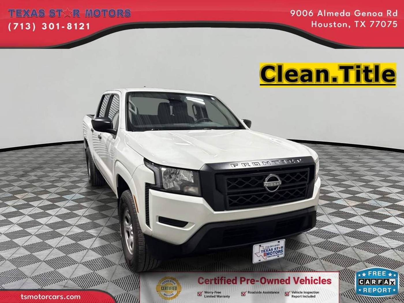 2022 Nissan Frontier S — Pickup Truck — 43,249 mi — Houston, TX