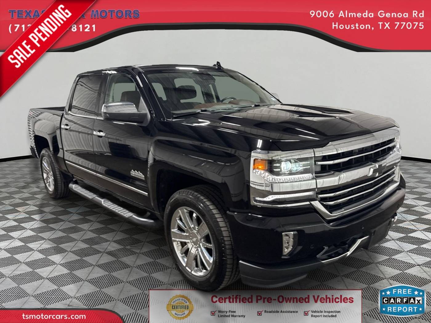 2017 Chevrolet Silverado 1500 High Country — Pickup Truck — 44,366 mi — Houston, TX