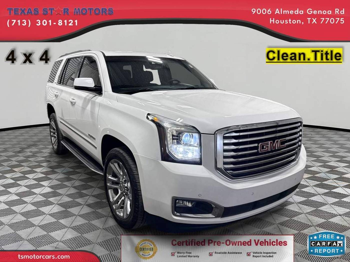 2017 GMC Yukon SLT — SUV — 89,334 mi — Houston, TX