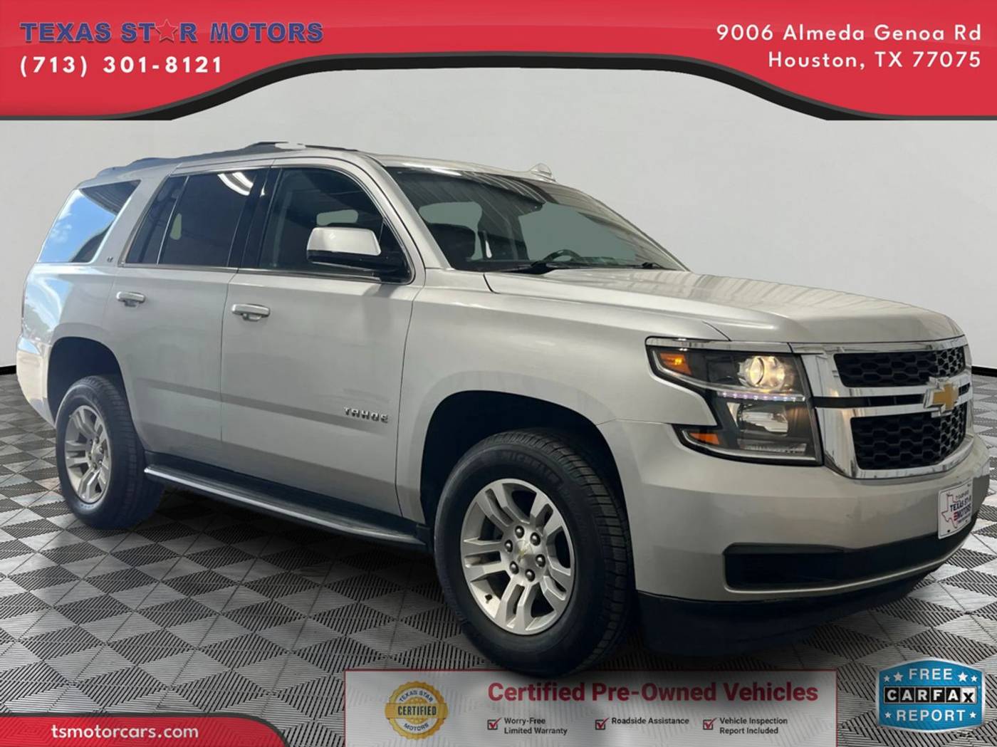 2018 Chevrolet Tahoe LT — SUV — 85,238 mi — Houston, TX