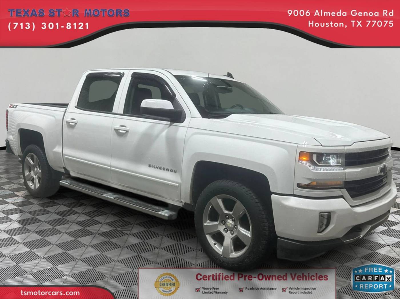 2018 Chevrolet Silverado 1500 LT — Pickup Truck — 42,976 mi — Houston, TX
