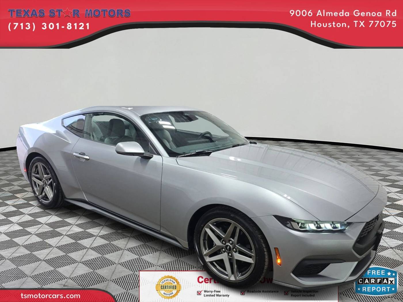 2024 Ford Mustang EcoBoost — Coupe — 10,381 mi — Houston, TX