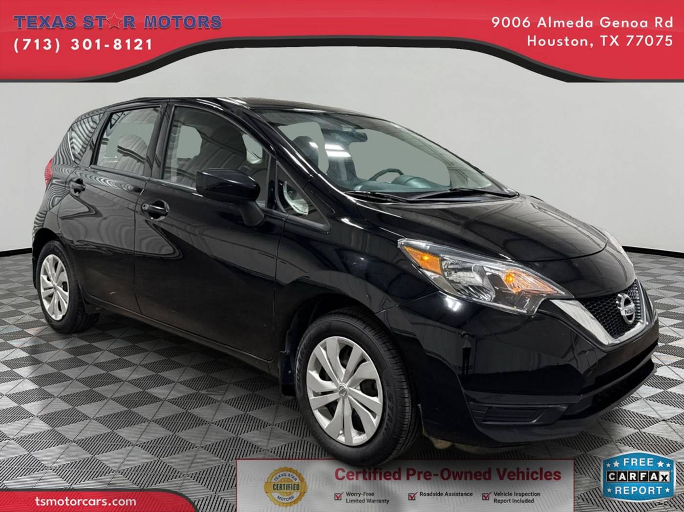 2018 Nissan Versa S — Sedan — 72,241 mi — Houston, TX