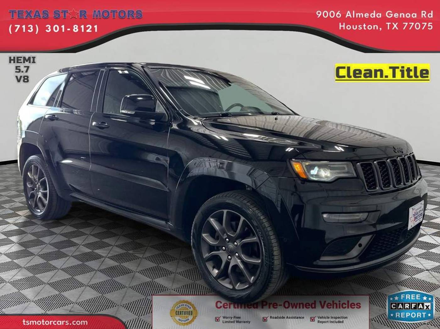 2020 Jeep Grand Cherokee High Altitude — SUV — 89,697 mi — Houston, TX