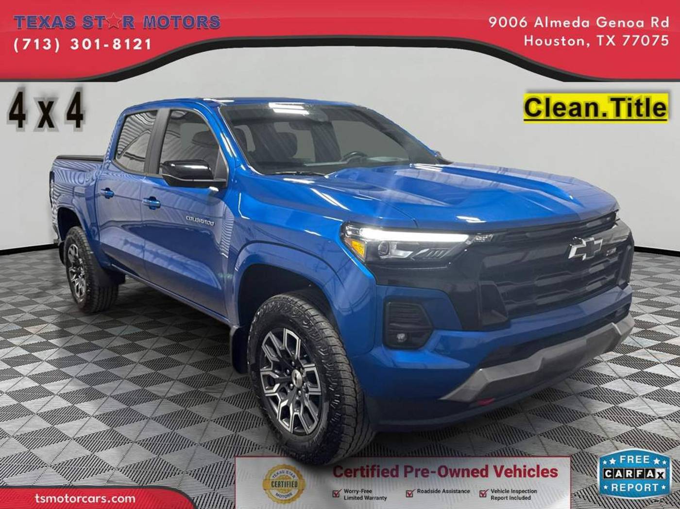 2023 Chevrolet Colorado Z71 — Pickup Truck — 52,354 mi — Houston, TX
