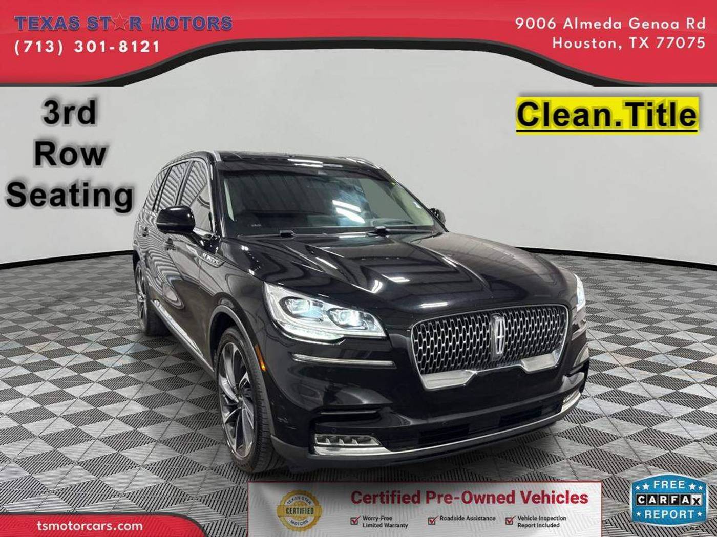 2020 Lincoln Aviator Reserve — SUV — 86,885 mi — Houston, TX