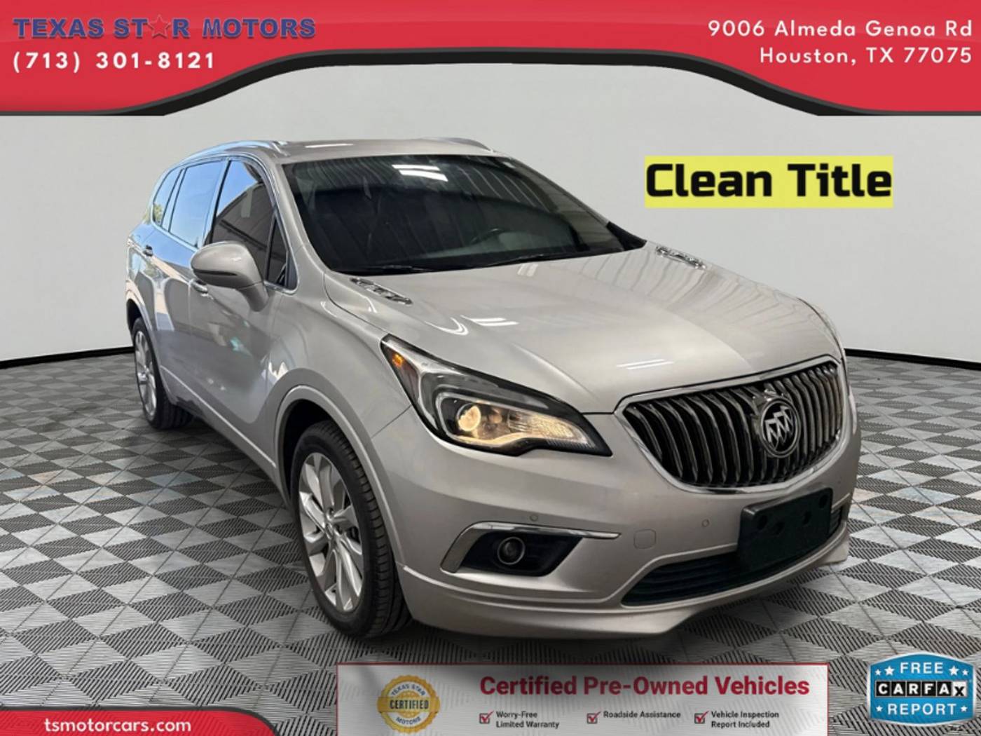 2016 Buick Envision Premium I — SUV — 90,548 mi — Houston, TX