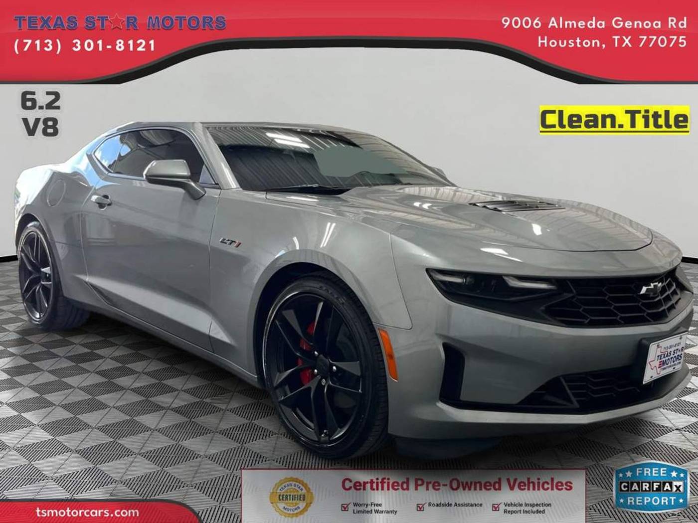 2023 Chevrolet Camaro LT1 — Coupe — 21,979 mi — Houston, TX
