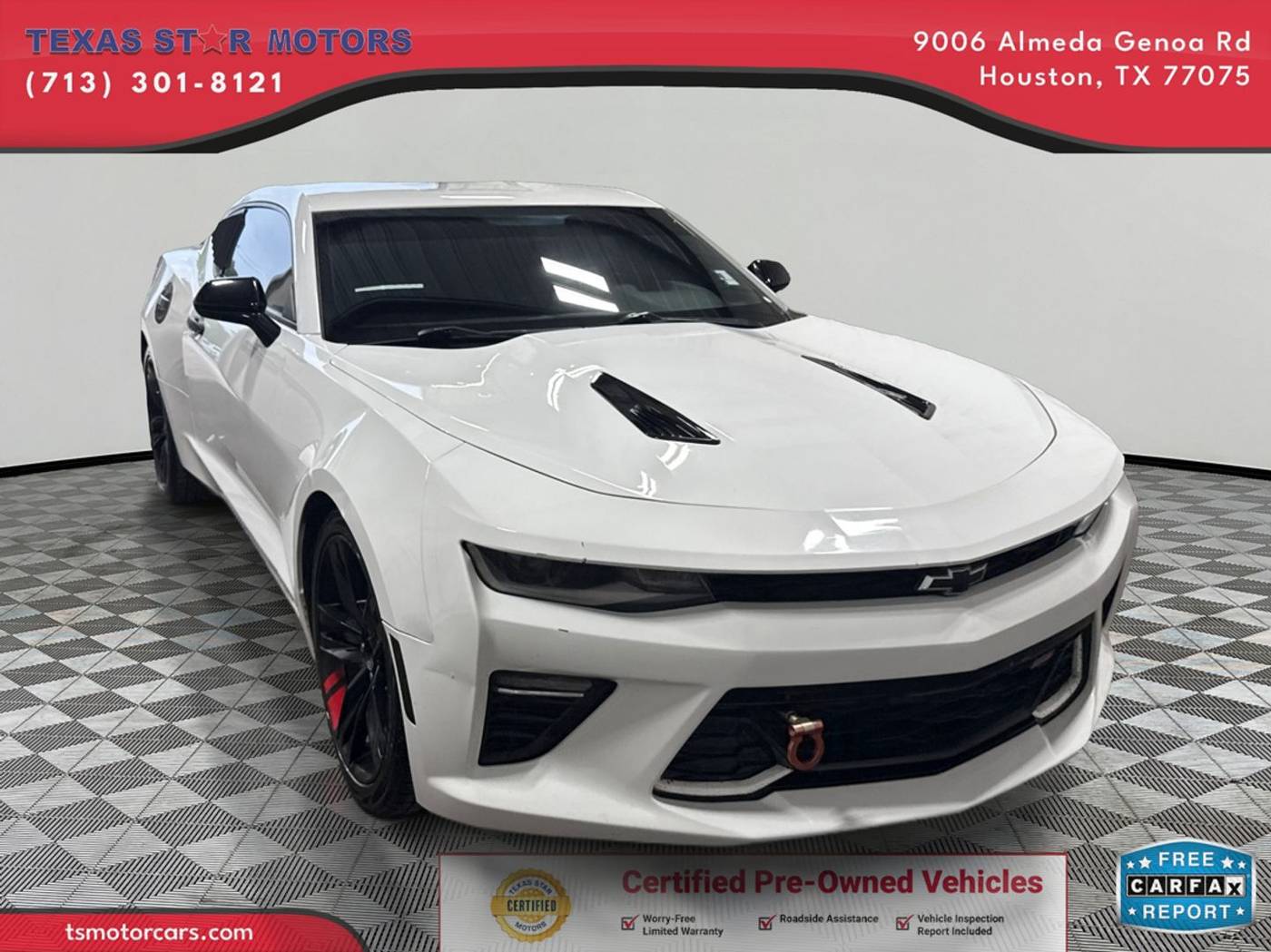 2018 Chevrolet Camaro 1SS — Coupe — 90,295 mi — Houston, TX