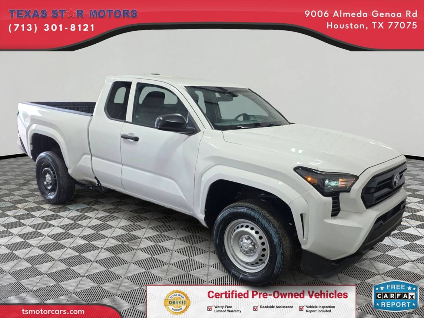 2024 Toyota Tacoma SR — Pickup Truck — 35,481 mi — Houston, TX