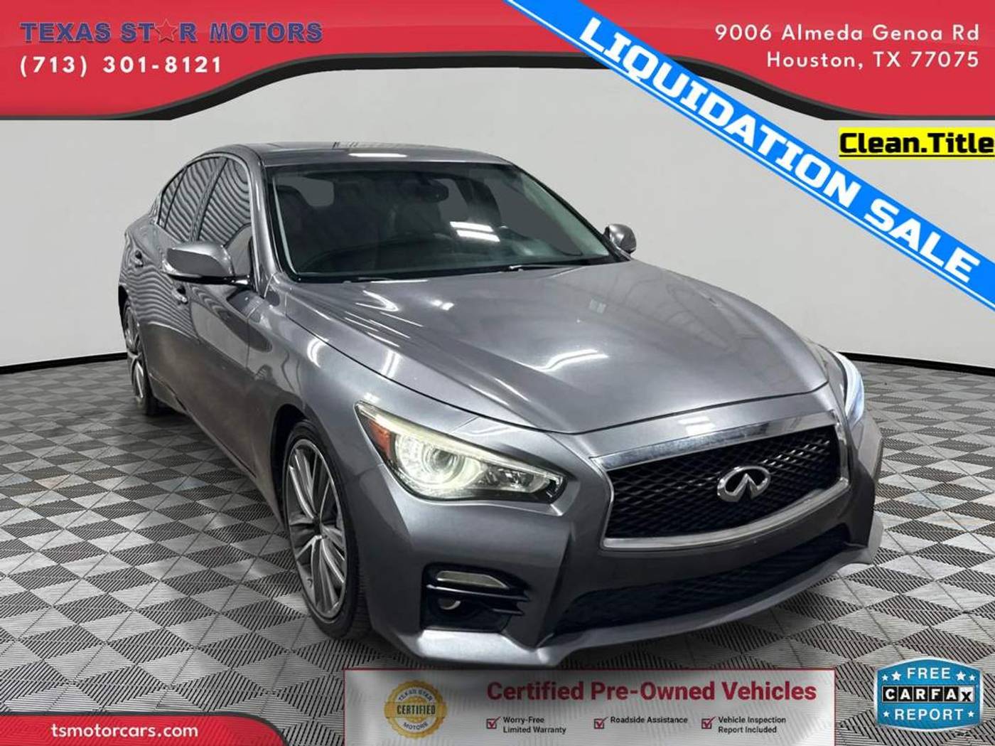 2016 INFINITI Q50 3.0t SPORT — Sedan — 93,458 mi — Houston, TX