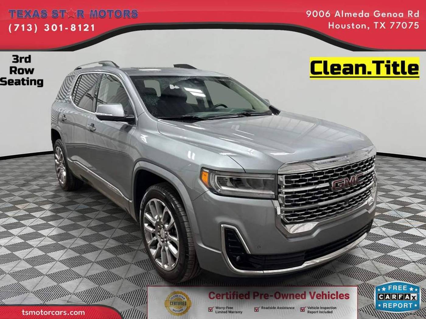 2023 GMC Acadia Denali — SUV — 43,159 mi — Houston, TX